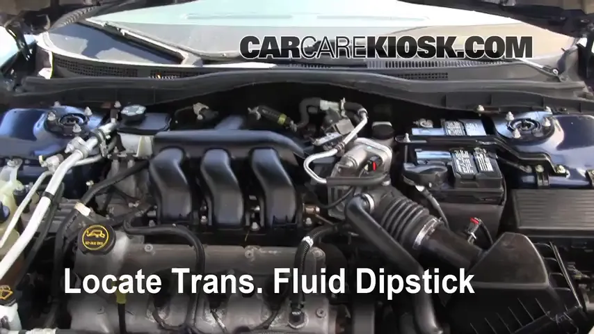2006 Ford Fusion SE 3.0L V6 Transmission Fluid Check Fluid Level